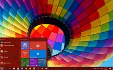 Hot Air Balloon win10 theme