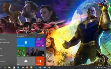 Avengers: Infinity War win10 theme