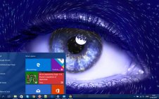 Futuristic win10 theme