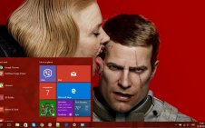 Wolfenstein II: The New Colossus win10 theme