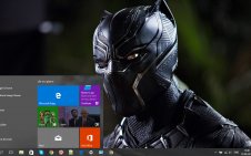 Black Panther (Movie) win10 theme