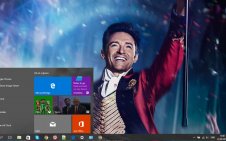 The Greatest Showman win10 theme