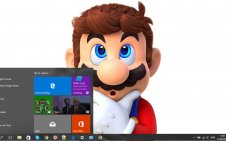 Super Mario Odyssey win10 theme