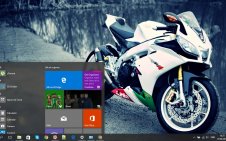 Sport Bike win10 theme