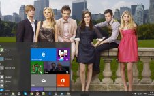 Gossip Girl win10 theme