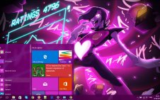 Mettaton NEO win10 theme