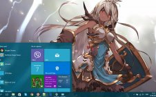 Granblue Fantasy win10 theme