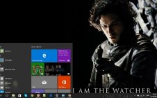 Night's Watch win10 theme