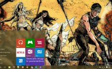 Mad Max win10 theme