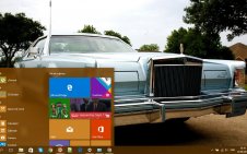 Lincoln Continental win10 theme