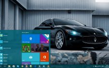 Maserati win10 theme