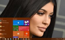 Kylie Jenner win10 theme