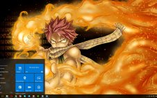 Fairy Tail: Dragon Cry win10 theme