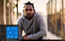 Kendrick Lamar win10 theme