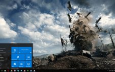 Battlefield 1 Revolution win10 theme