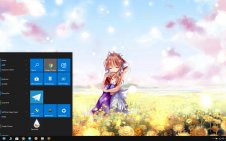 Clannad win10 theme