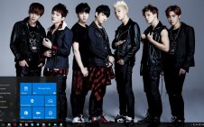 BTS win10 theme