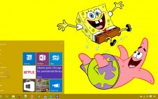 SpongeBob Squarepants win10 theme