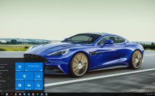 Aston Martin Vanquish win10 theme