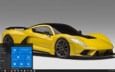 Hennessey Venom F5 win10 theme