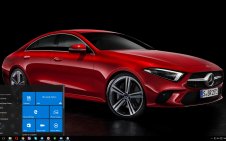 Mercedes CLS 2018 win10 theme