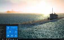 Submarine win10 theme