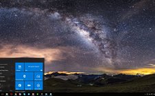 Starry Sky win10 theme