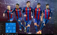 Barcelona win10 theme