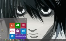 Death Note win10 theme