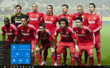 Real Madrid FC win10 theme