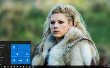 Lagertha Lothbrok win10 theme