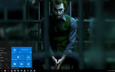 The Joker (Heath Ledger) win10 theme