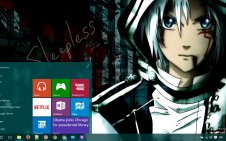 D.Gray-man win10 theme