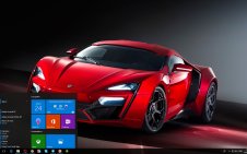 Lykan HyperSport win10 theme