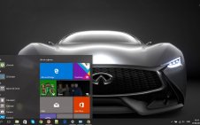 Infiniti win10 theme