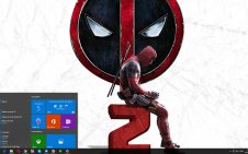 Deadpool 2 win10 theme