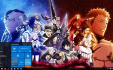 Black Clover win10 theme