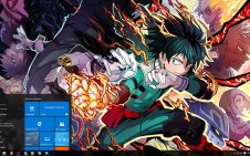 Boku no Hero Academia win10 theme