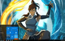 Korra win10 theme