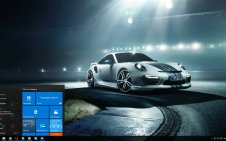 Porsche 911 win10 theme