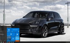 Porsche Cayenne win10 theme