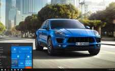 Porsche Macan win10 theme