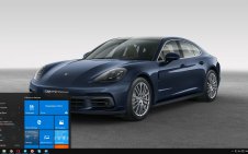 Porsche Panamera win10 theme