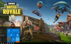 Fortnite Battle Royale win10 theme