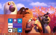 The Nut Job win10 theme