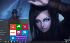 Ergo Proxy win10 theme