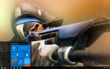 Ana (Overwatch) win10 theme