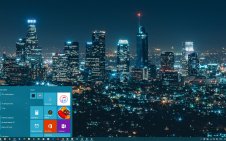 Cityscapes (Dual Monitor) win10 theme