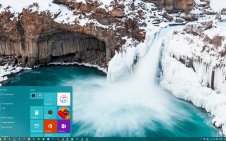 Winter (Dual Monitor) win10 theme