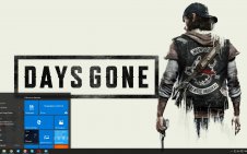 Days Gone win10 theme